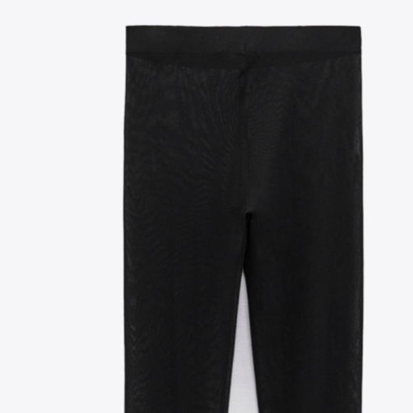 Semi sheer vented leggings - Picture 3 of 3